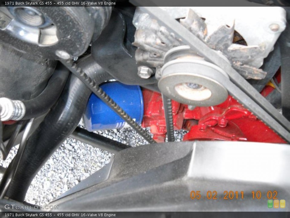 455 cid OHV 16-Valve V8 Engine for the 1971 Buick Skylark #48791845