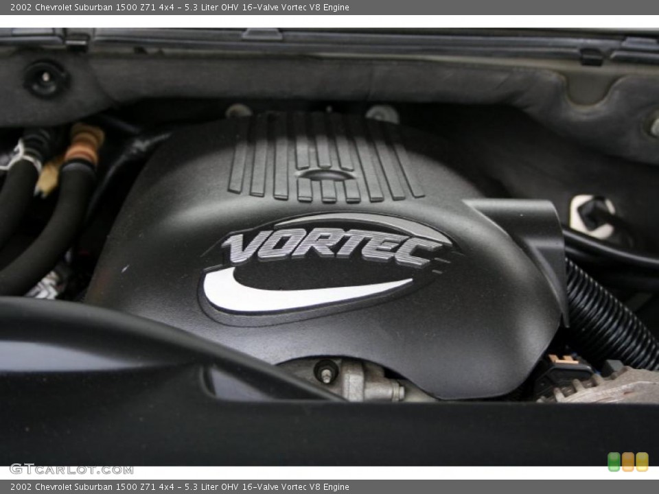 5.3 Liter OHV 16-Valve Vortec V8 Engine for the 2002 Chevrolet Suburban #48795511