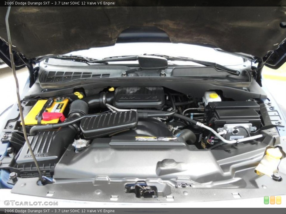 3.7 Liter SOHC 12 Valve V6 Engine for the 2006 Dodge Durango #48796122