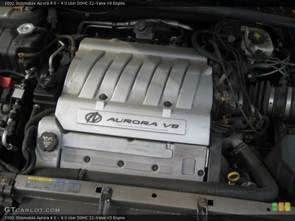 4.0 Liter DOHC 32-Valve V8 Engine for the 2002 Oldsmobile Aurora #48801604