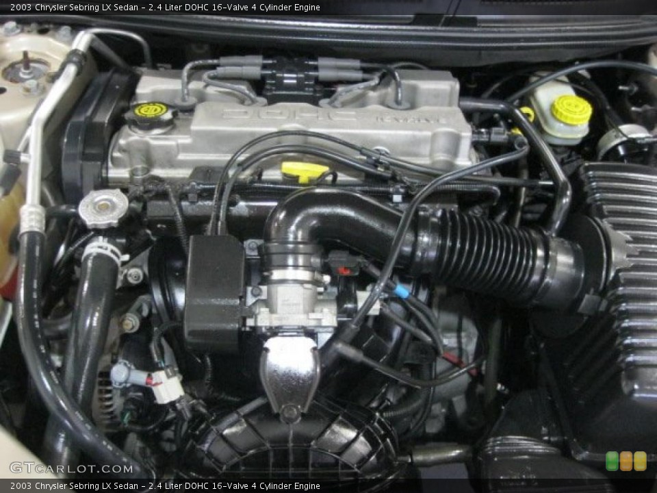 2.4 Liter DOHC 16-Valve 4 Cylinder Engine for the 2003 Chrysler Sebring #48802672