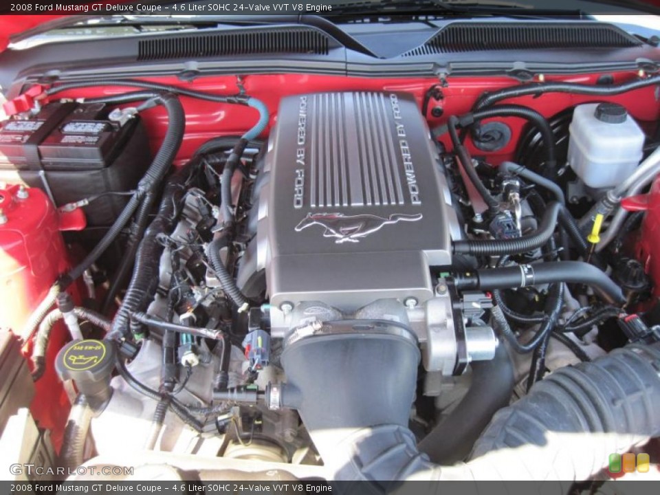 4.6 Liter SOHC 24-Valve VVT V8 Engine for the 2008 Ford Mustang #48802825