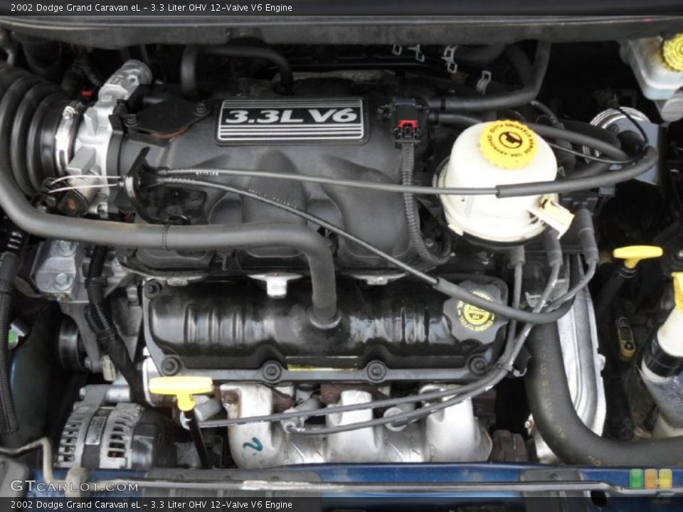3.3 Liter OHV 12-Valve V6 Engine for the 2002 Dodge Grand Caravan #48806440