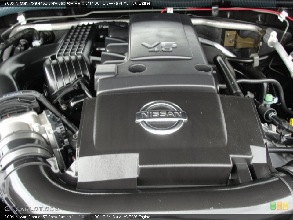 4.0 Liter DOHC 24-Valve VVT V6 Engine for the 2009 Nissan Frontier #48812658
