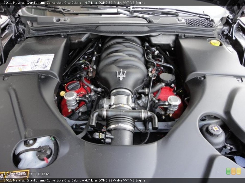 4.7 Liter DOHC 32-Valve VVT V8 Engine for the 2011 Maserati GranTurismo Convertible #48816384