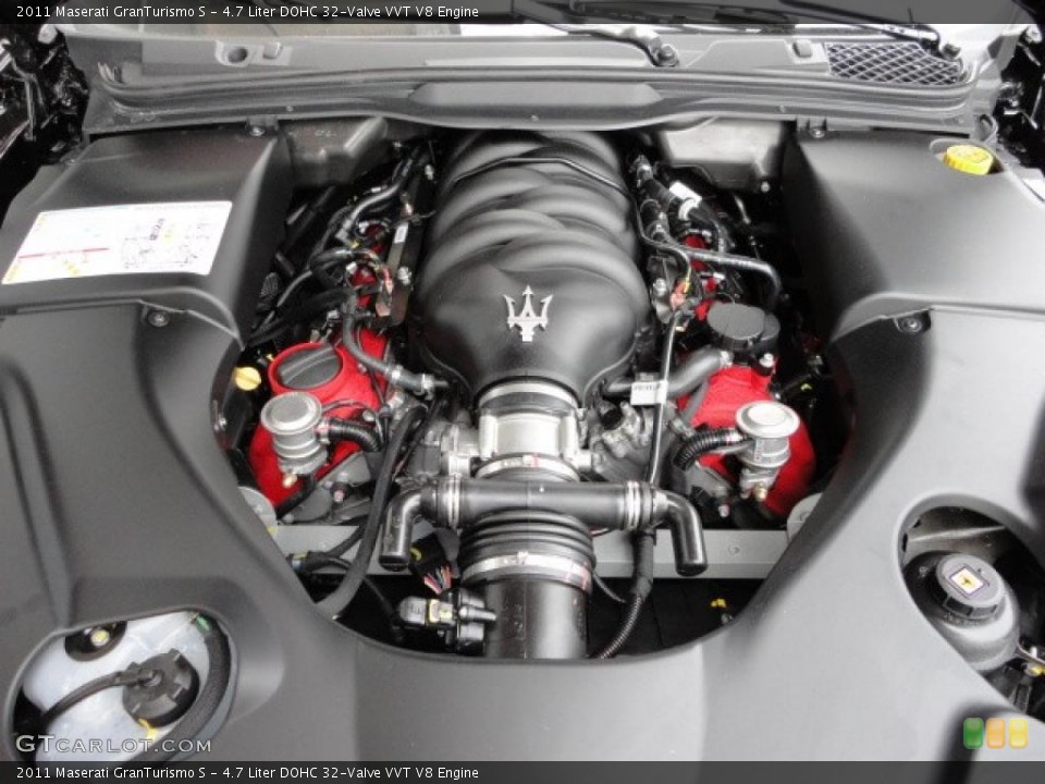4.7 Liter DOHC 32-Valve VVT V8 Engine for the 2011 Maserati GranTurismo #48817248