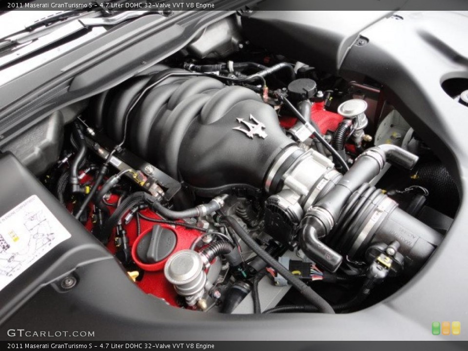 4.7 Liter DOHC 32-Valve VVT V8 Engine for the 2011 Maserati GranTurismo #48817266