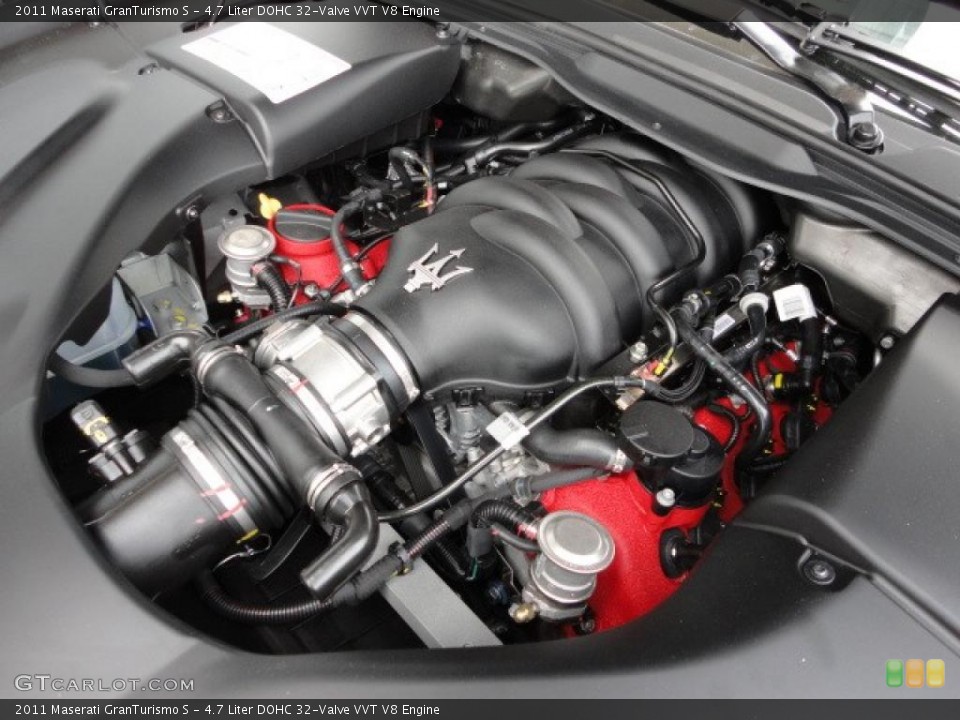 4.7 Liter DOHC 32-Valve VVT V8 Engine for the 2011 Maserati GranTurismo #48817284