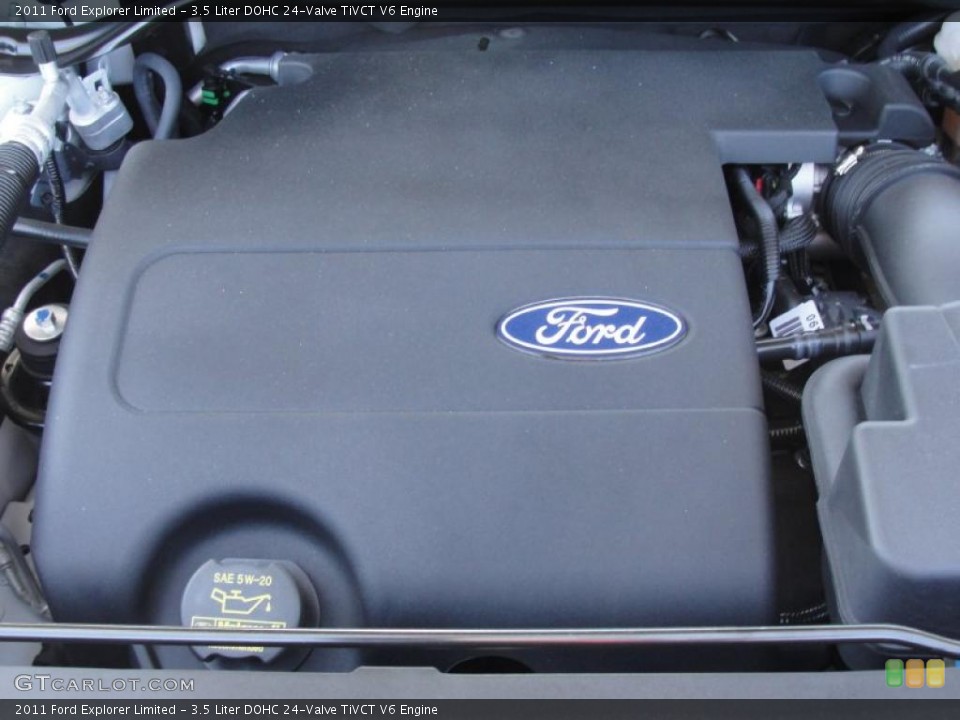3.5 Liter DOHC 24-Valve TiVCT V6 Engine for the 2011 Ford Explorer #48820083