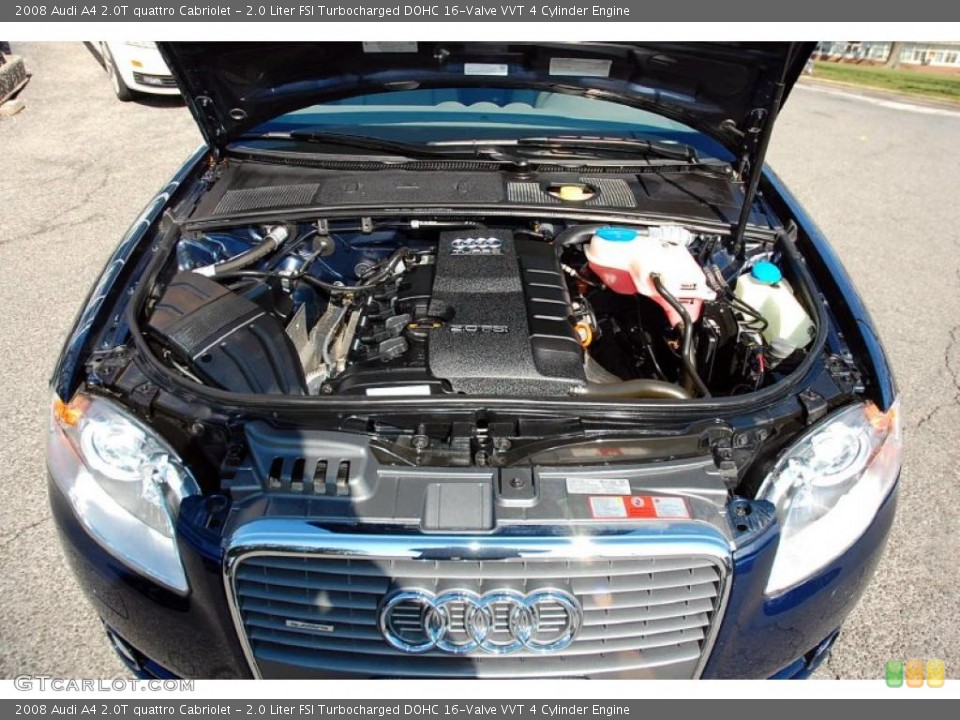 2.0 Liter FSI Turbocharged DOHC 16-Valve VVT 4 Cylinder Engine for the 2008 Audi A4 #48820971