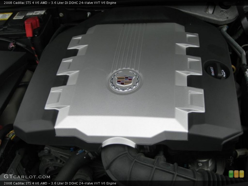 3.6 Liter DI DOHC 24-Valve VVT V6 Engine for the 2008 Cadillac STS #48841320