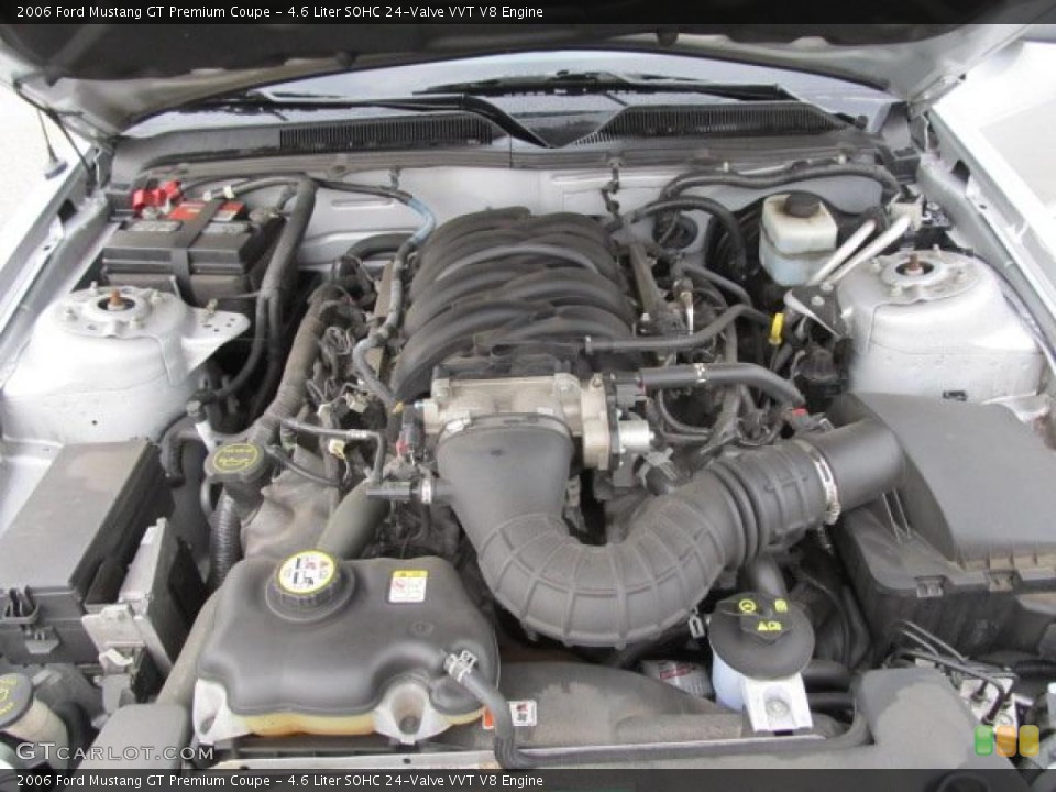 4.6 Liter SOHC 24-Valve VVT V8 Engine for the 2006 Ford Mustang #48845340