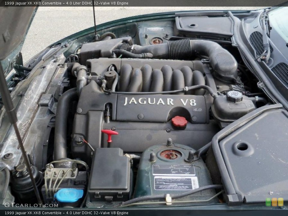 4.0 Liter DOHC 32-Valve V8 Engine for the 1999 Jaguar XK #48845427