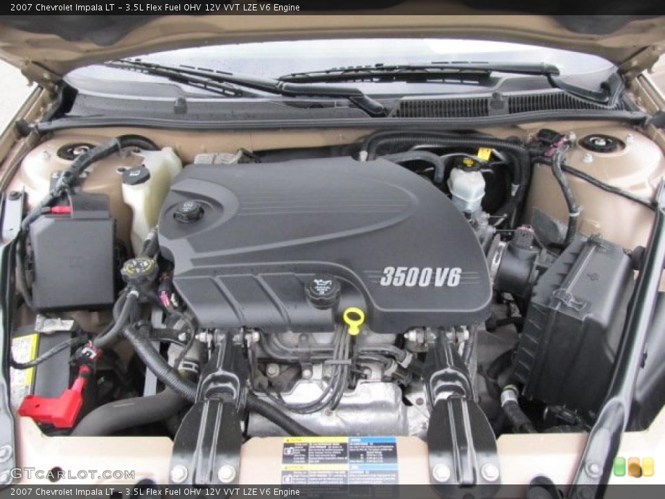 3.5L Flex Fuel OHV 12V VVT LZE V6 Engine for the 2007 Chevrolet Impala #48854284
