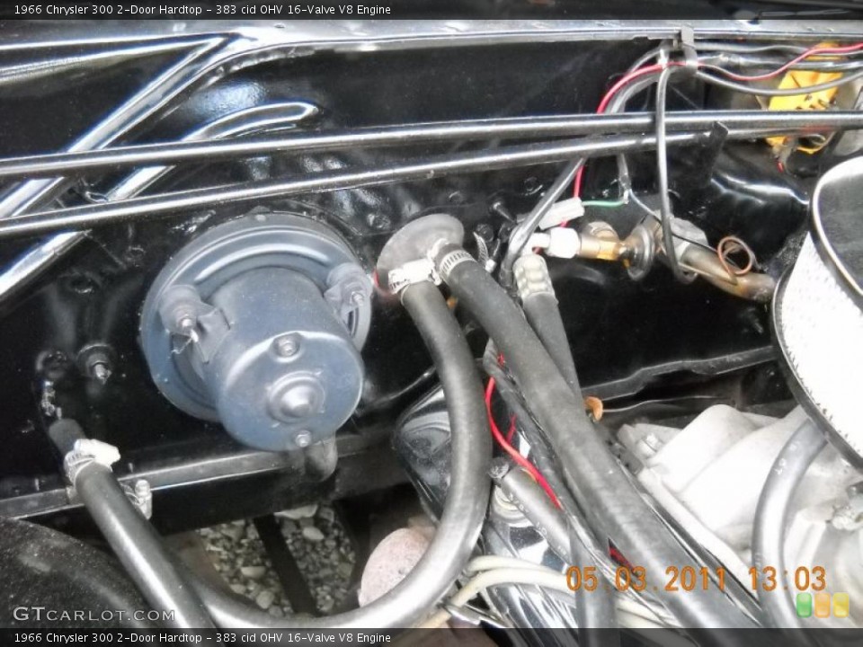 383 cid OHV 16-Valve V8 Engine for the 1966 Chrysler 300 #48857023
