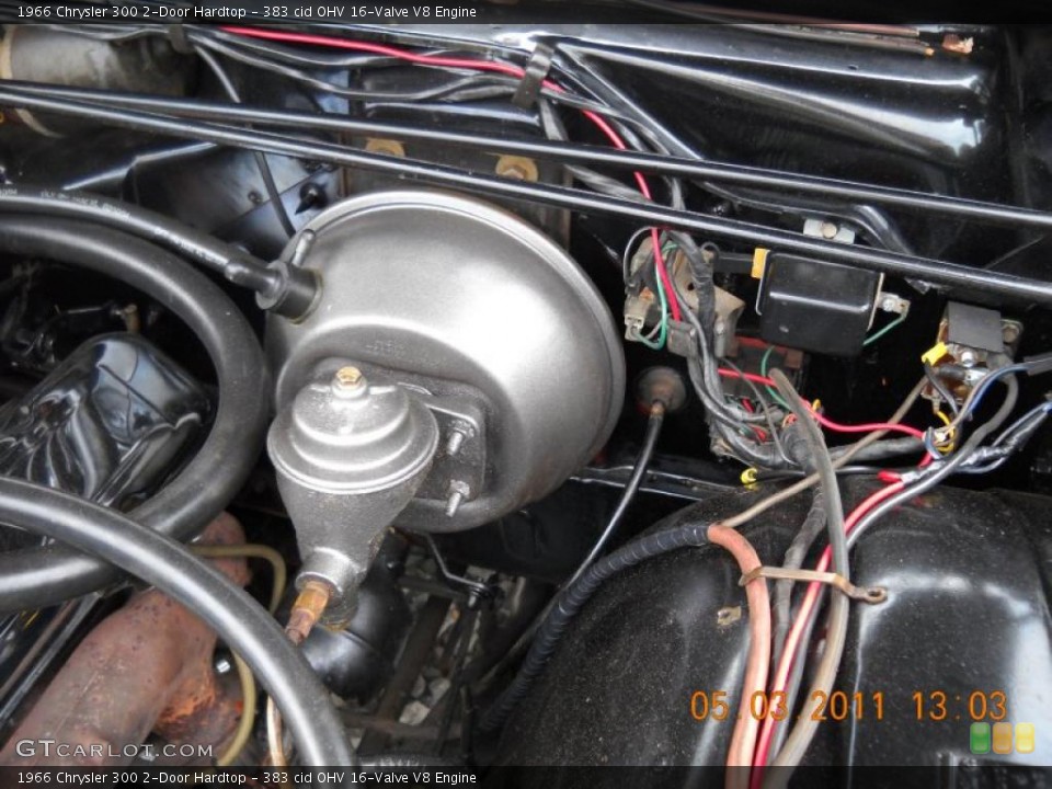 383 cid OHV 16-Valve V8 Engine for the 1966 Chrysler 300 #48857086