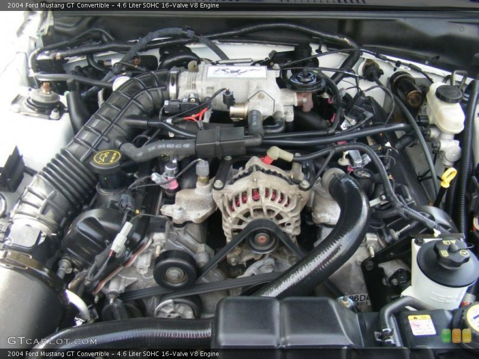 4.6 Liter SOHC 16-Valve V8 Engine for the 2004 Ford Mustang #48861673