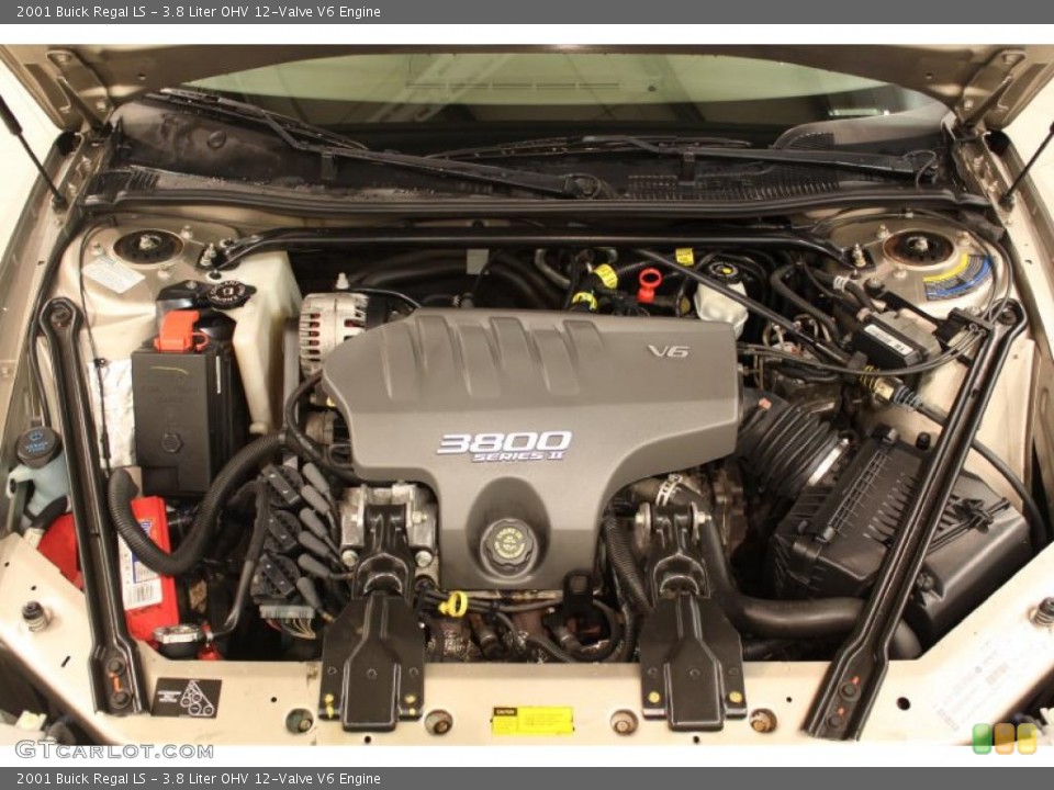 3.8 Liter OHV 12-Valve V6 Engine for the 2001 Buick Regal #48862054