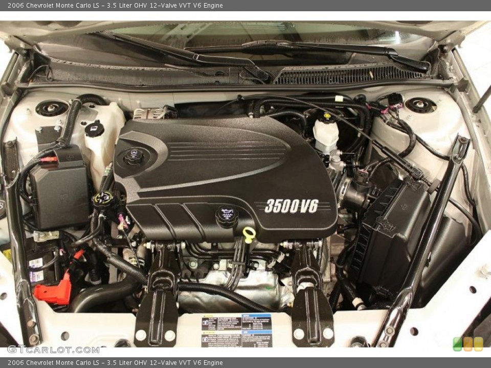 3.5 Liter OHV 12-Valve VVT V6 Engine for the 2006 Chevrolet Monte Carlo #48863782