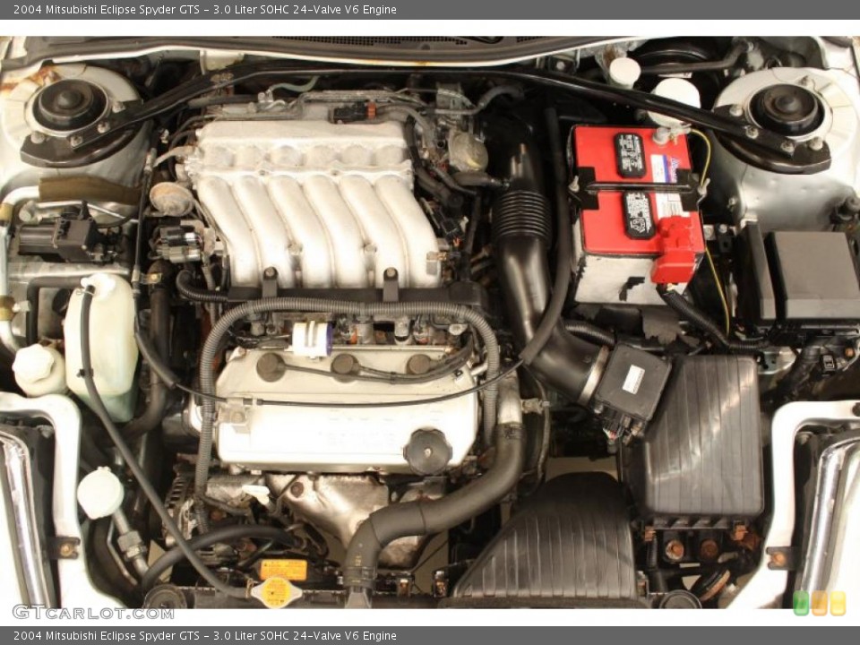 3.0 Liter SOHC 24-Valve V6 Engine for the 2004 Mitsubishi Eclipse #48877497
