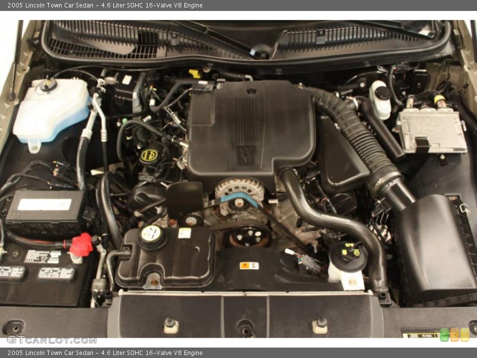 4.6 Liter SOHC 16-Valve V8 Engine for the 2005 Lincoln Town Car #48878313