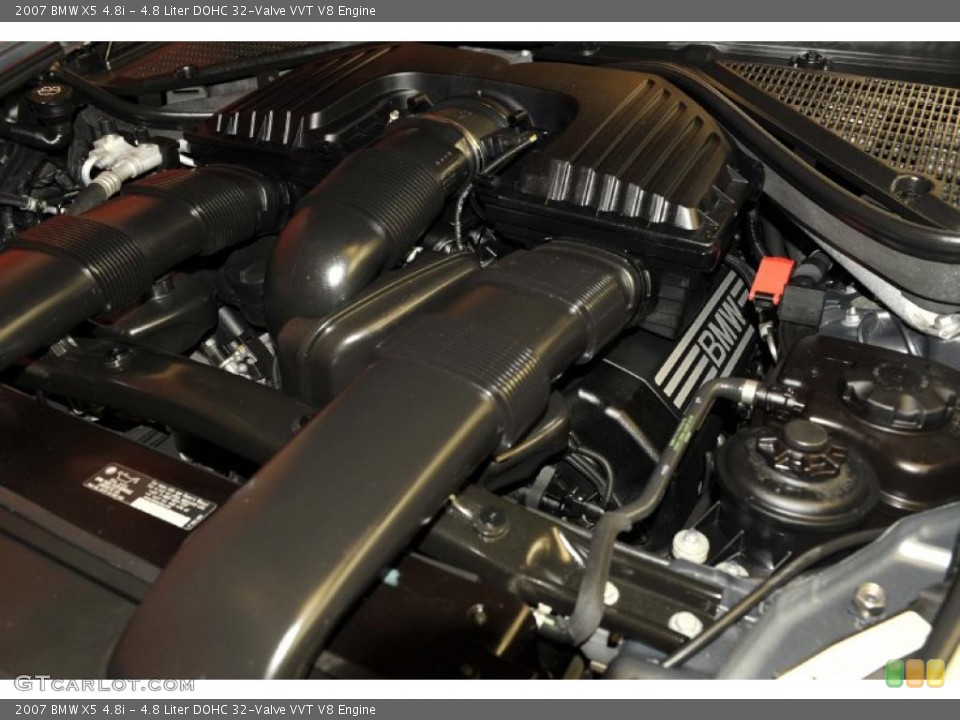 4.8 Liter DOHC 32-Valve VVT V8 Engine for the 2007 BMW X5 #48885286