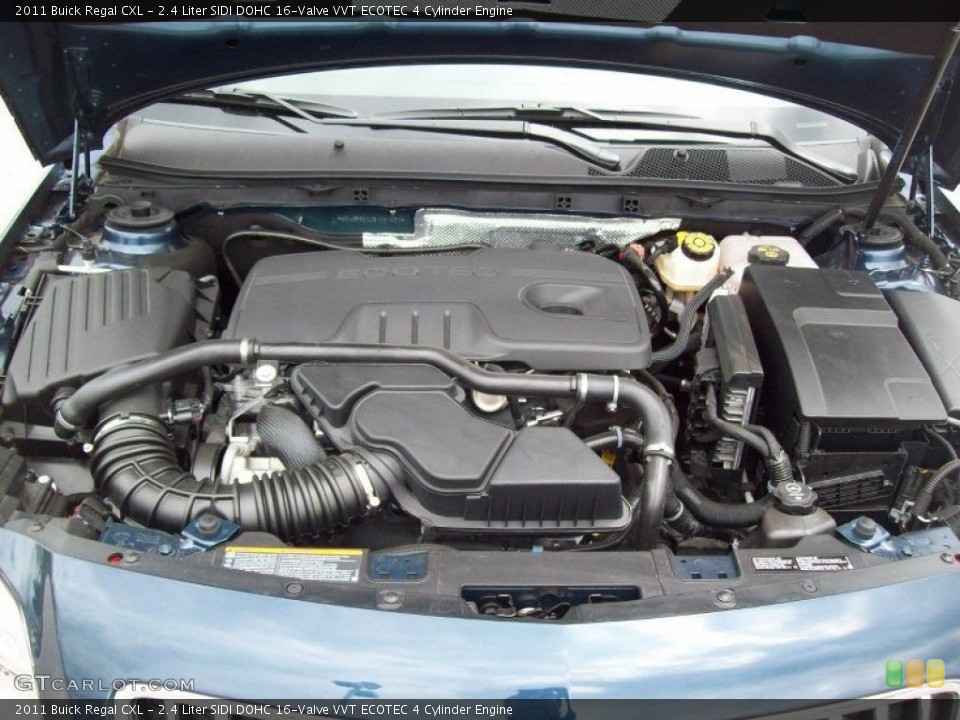 2.4 Liter SIDI DOHC 16-Valve VVT ECOTEC 4 Cylinder Engine for the 2011 Buick Regal #48890313