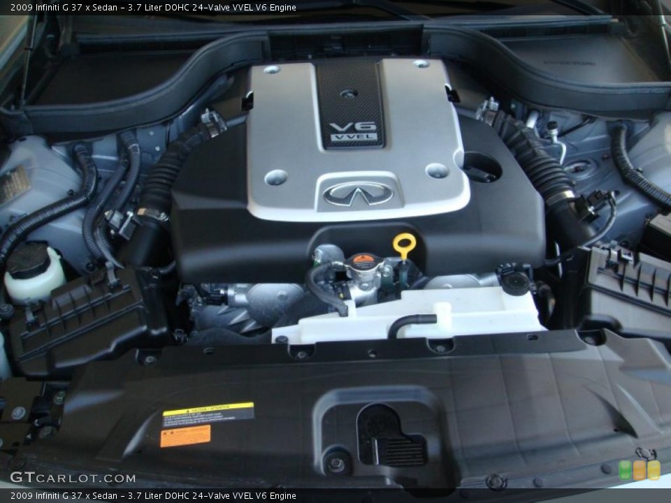 3.7 Liter DOHC 24-Valve VVEL V6 Engine for the 2009 Infiniti G #48899316