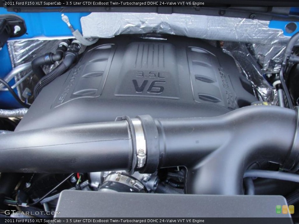 3.5 Liter GTDI EcoBoost Twin-Turbocharged DOHC 24-Valve VVT V6 Engine for the 2011 Ford F150 #48905855