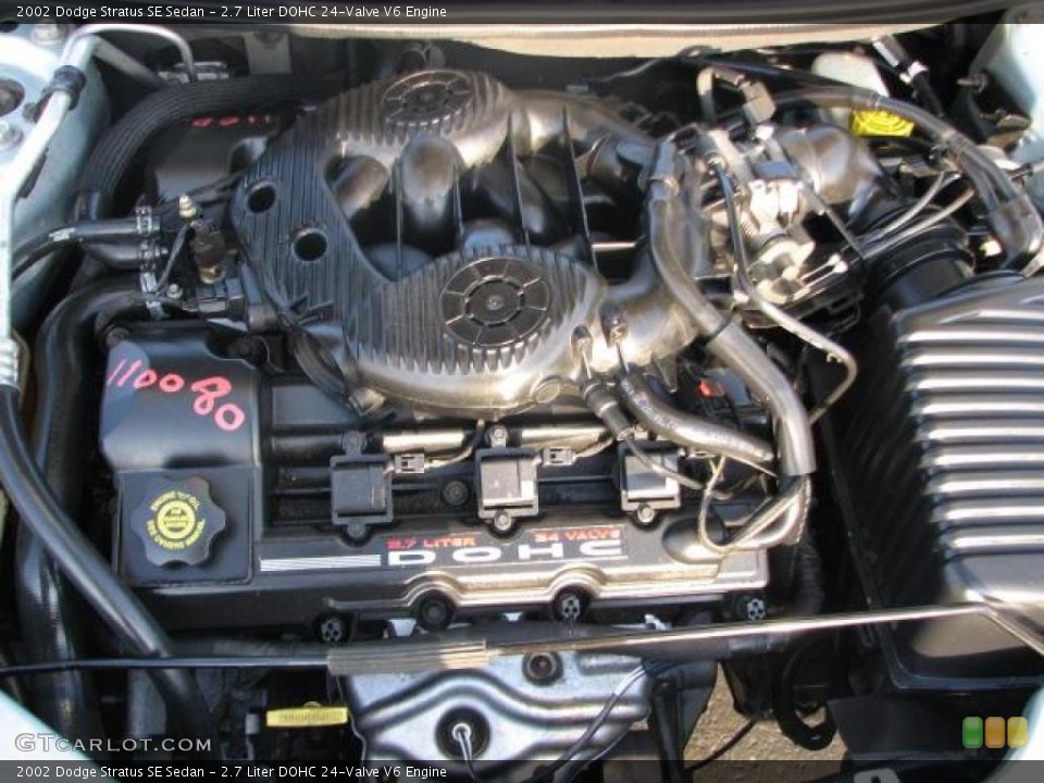 2.7 Liter DOHC 24-Valve V6 Engine for the 2002 Dodge Stratus #48913026