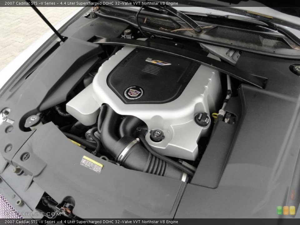 4.4 Liter Supercharged DOHC 32-Valve VVT Northstar V8 Engine for the 2007 Cadillac STS #48914925