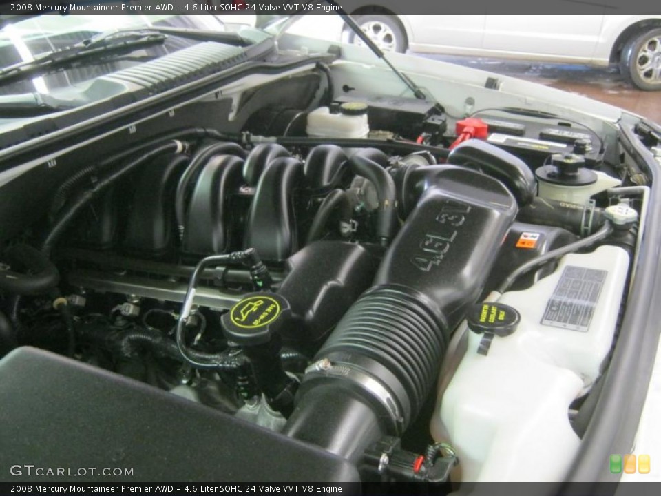 4.6 Liter SOHC 24 Valve VVT V8 Engine for the 2008 Mercury Mountaineer #48926530