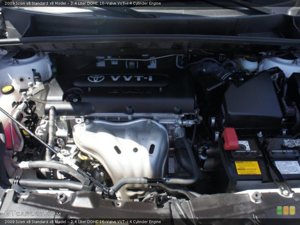 2.4 Liter DOHC 16-Valve VVT-i 4 Cylinder Engine for the 2009 Scion xB #48926659
