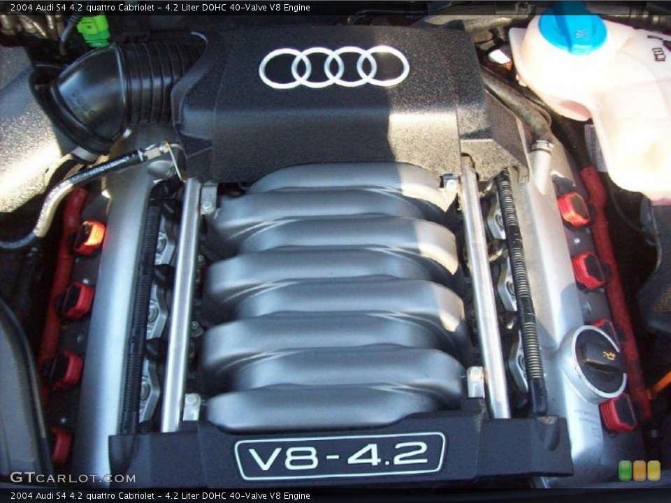 4.2 Liter DOHC 40-Valve V8 Engine for the 2004 Audi S4 #48928600