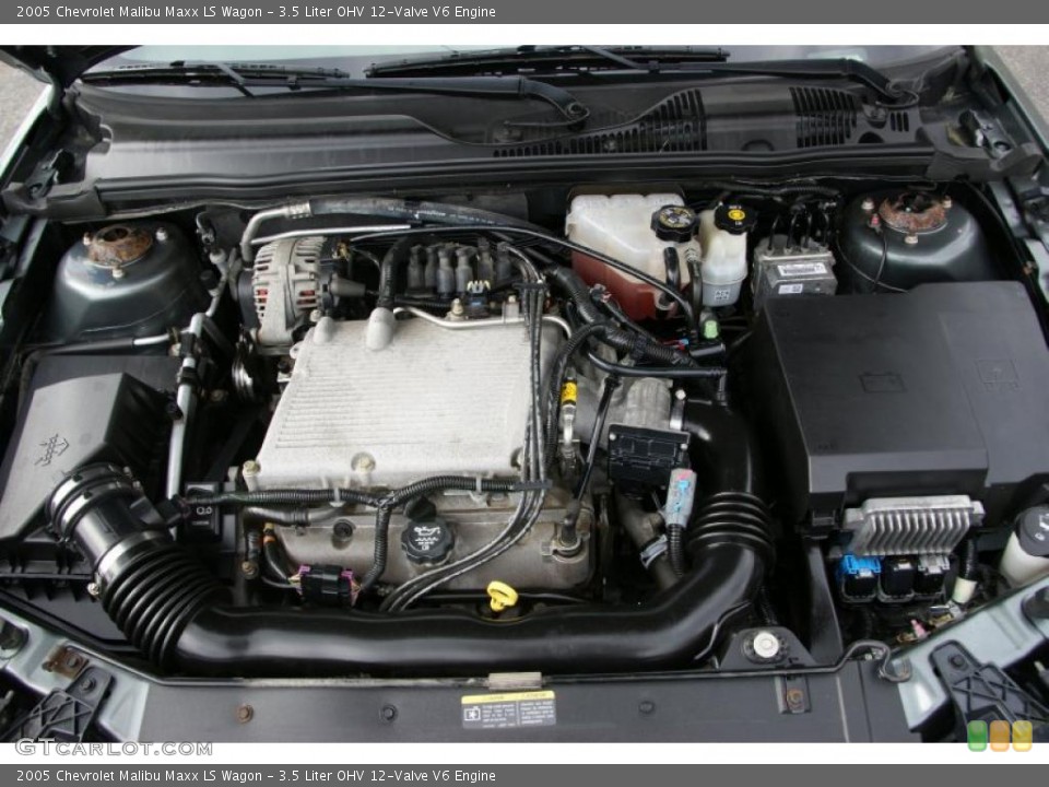 3.5 Liter OHV 12-Valve V6 Engine for the 2005 Chevrolet Malibu #48930211