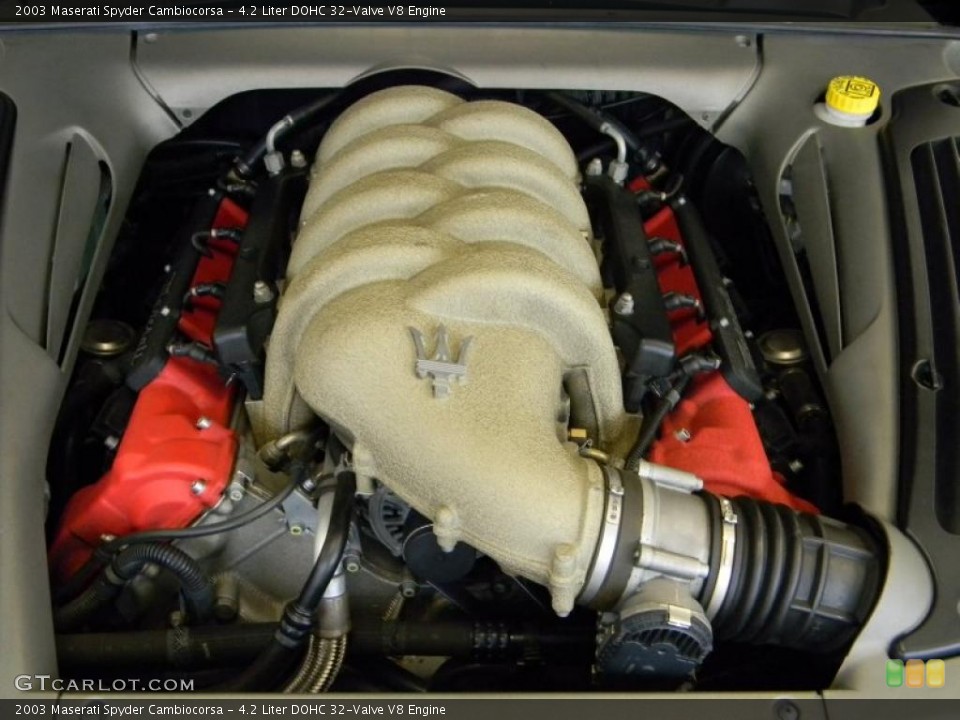 4.2 Liter DOHC 32-Valve V8 Engine for the 2003 Maserati Spyder #48930605