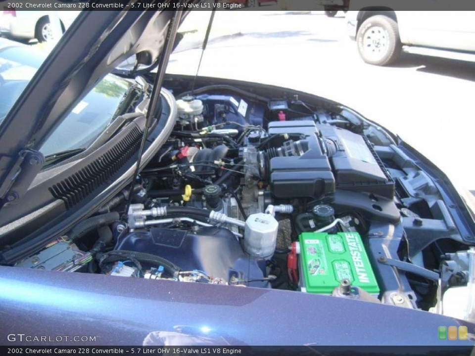 5.7 Liter OHV 16-Valve LS1 V8 Engine for the 2002 Chevrolet Camaro #48931227