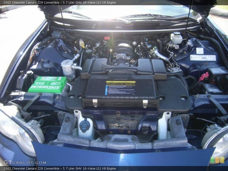 5.7 Liter OHV 16-Valve LS1 V8 Engine for the 2002 Chevrolet Camaro #48931243