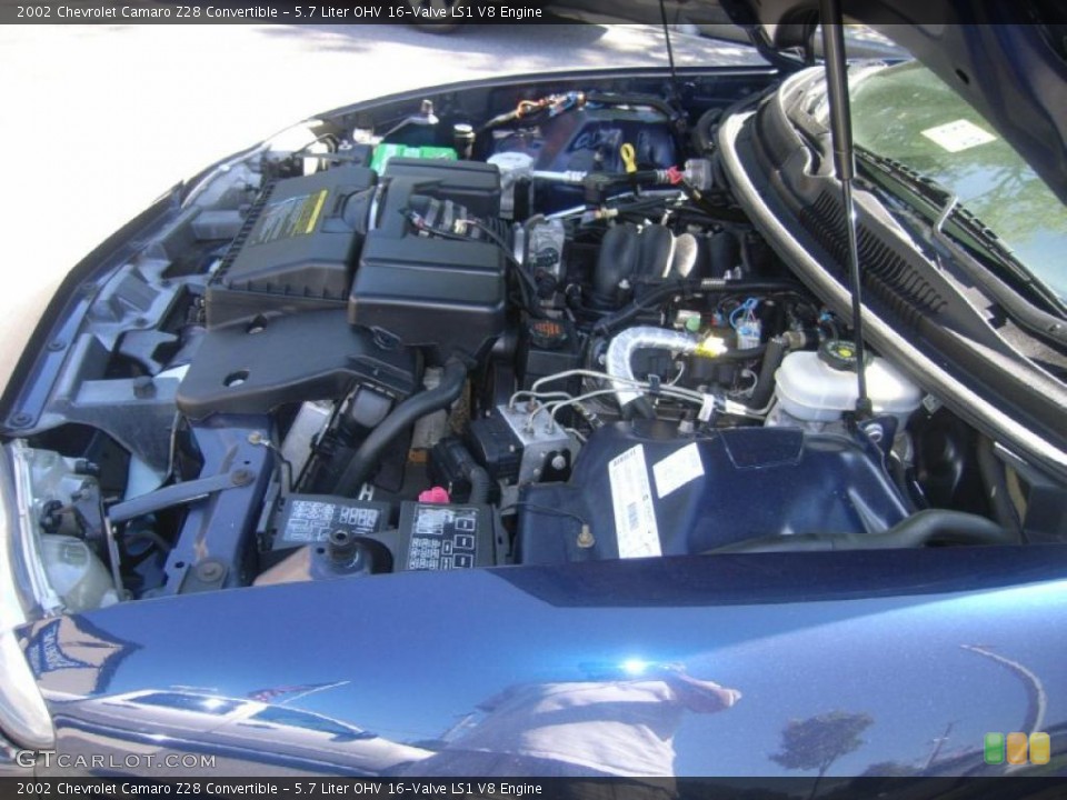 5.7 Liter OHV 16-Valve LS1 V8 Engine for the 2002 Chevrolet Camaro #48931258
