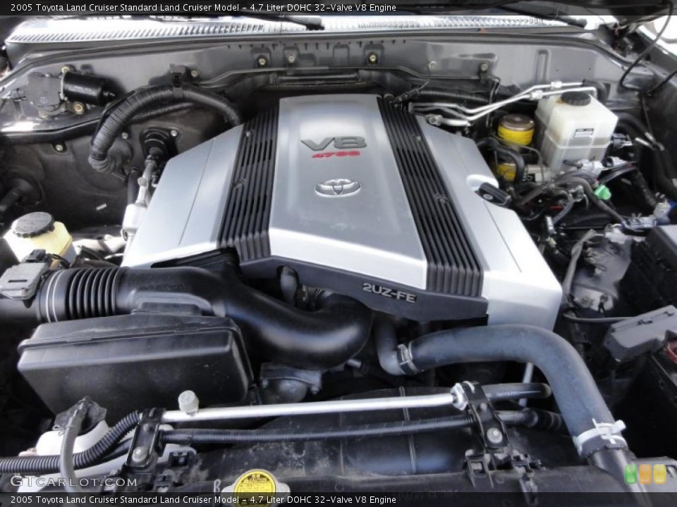 4.7 Liter DOHC 32-Valve V8 Engine for the 2005 Toyota Land Cruiser #48941731