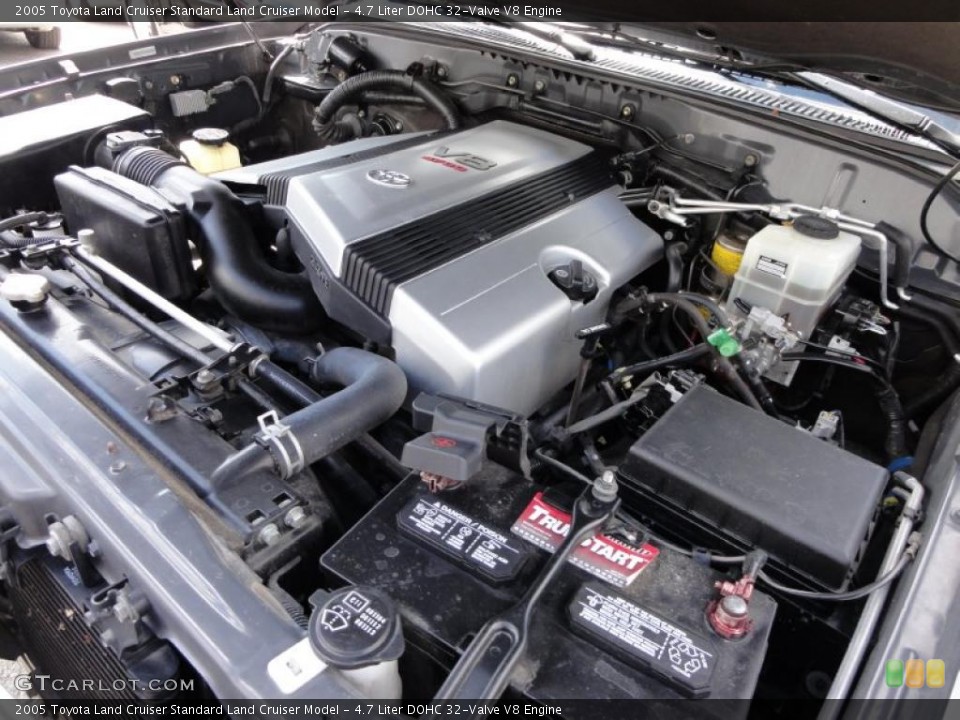 4.7 Liter DOHC 32-Valve V8 Engine for the 2005 Toyota Land Cruiser #48941747