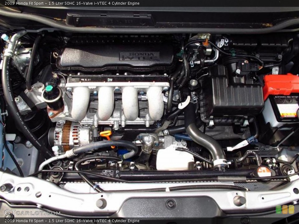 1.5 Liter SOHC 16-Valve i-VTEC 4 Cylinder Engine for the 2009 Honda Fit #48946699