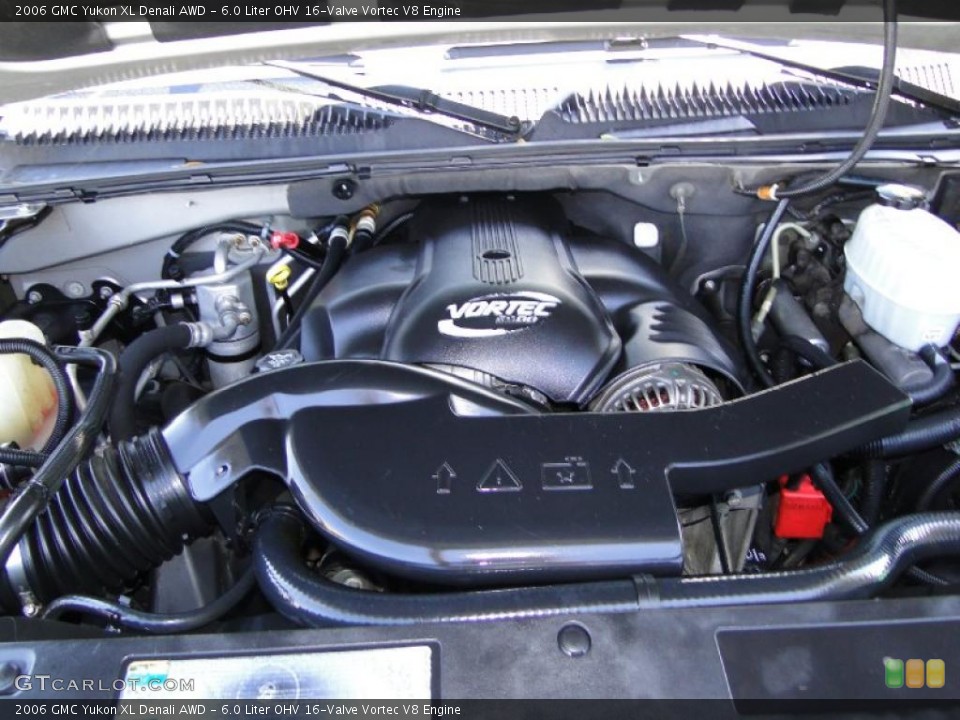 6.0 Liter OHV 16-Valve Vortec V8 Engine for the 2006 GMC Yukon #48948252