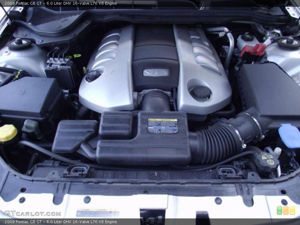 6.0 Liter OHV 16-Valve L76 V8 Engine for the 2009 Pontiac G8 #48954019