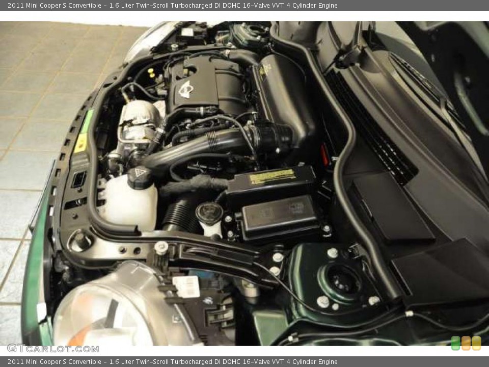 1.6 Liter Twin-Scroll Turbocharged DI DOHC 16-Valve VVT 4 Cylinder Engine for the 2011 Mini Cooper #48954097