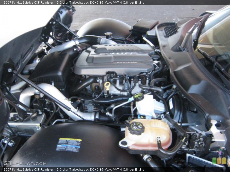 2.0 Liter Turbocharged DOHC 16-Valve VVT 4 Cylinder Engine for the 2007 Pontiac Solstice #48961741