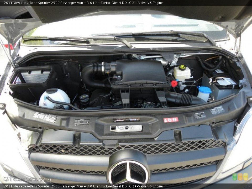3.0 Liter Turbo-Diesel DOHC 24-Valve V6 Engine for the 2011 Mercedes-Benz Sprinter #48964262