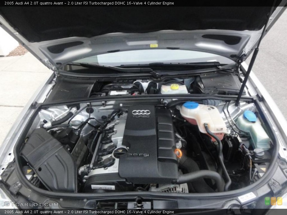 2.0 Liter FSI Turbocharged DOHC 16-Valve 4 Cylinder Engine for the 2005 Audi A4 #48964456