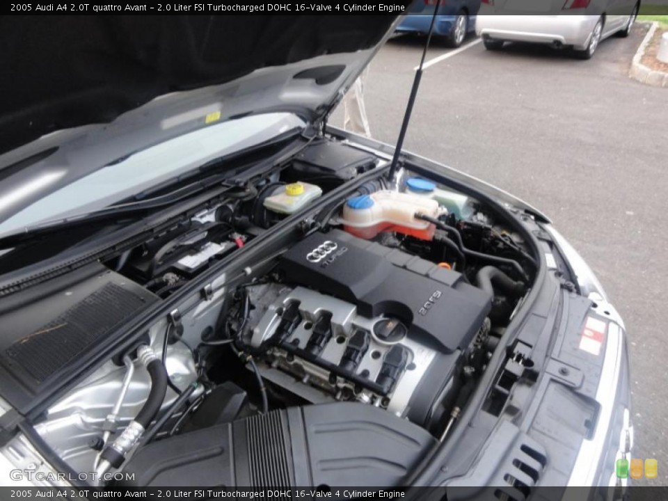 2.0 Liter FSI Turbocharged DOHC 16-Valve 4 Cylinder Engine for the 2005 Audi A4 #48964472