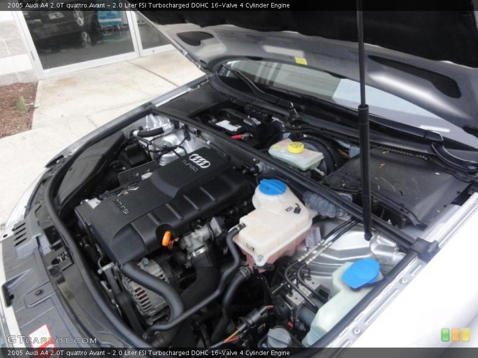2.0 Liter FSI Turbocharged DOHC 16-Valve 4 Cylinder Engine for the 2005 Audi A4 #48964487